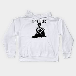 Anita Baker Vintage Kids Hoodie